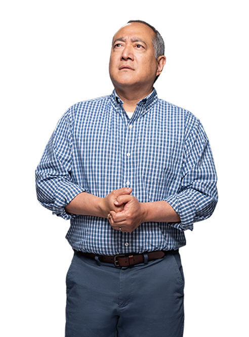 Man representing a patient with gout and comorbidities